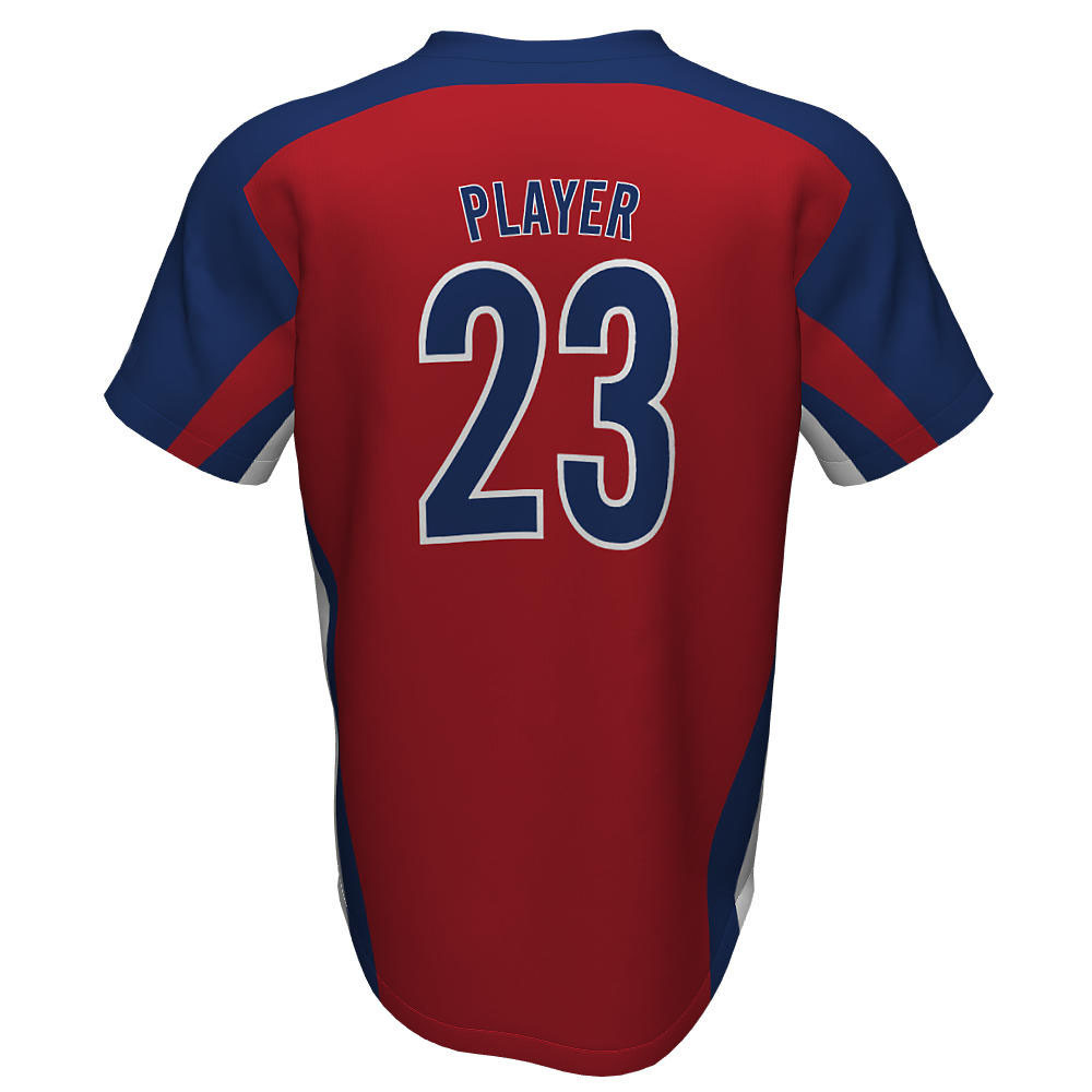 Baseball V Neck Chicago Jersey - view 2