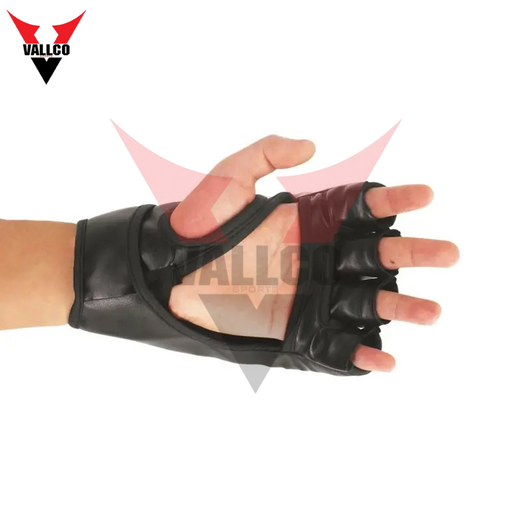 Black Contrast Color Wholesale Rate Good Selling Best Supplier Hand Protection Boxing MMA Gloves - view 8