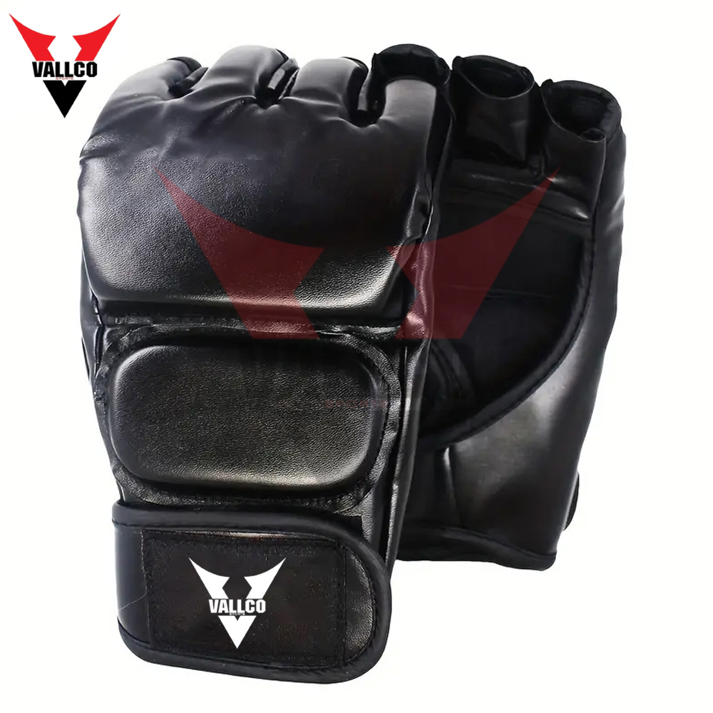 Black Contrast Color Wholesale Rate Good Selling Best Supplier Hand Protection Boxing MMA Gloves - view 13