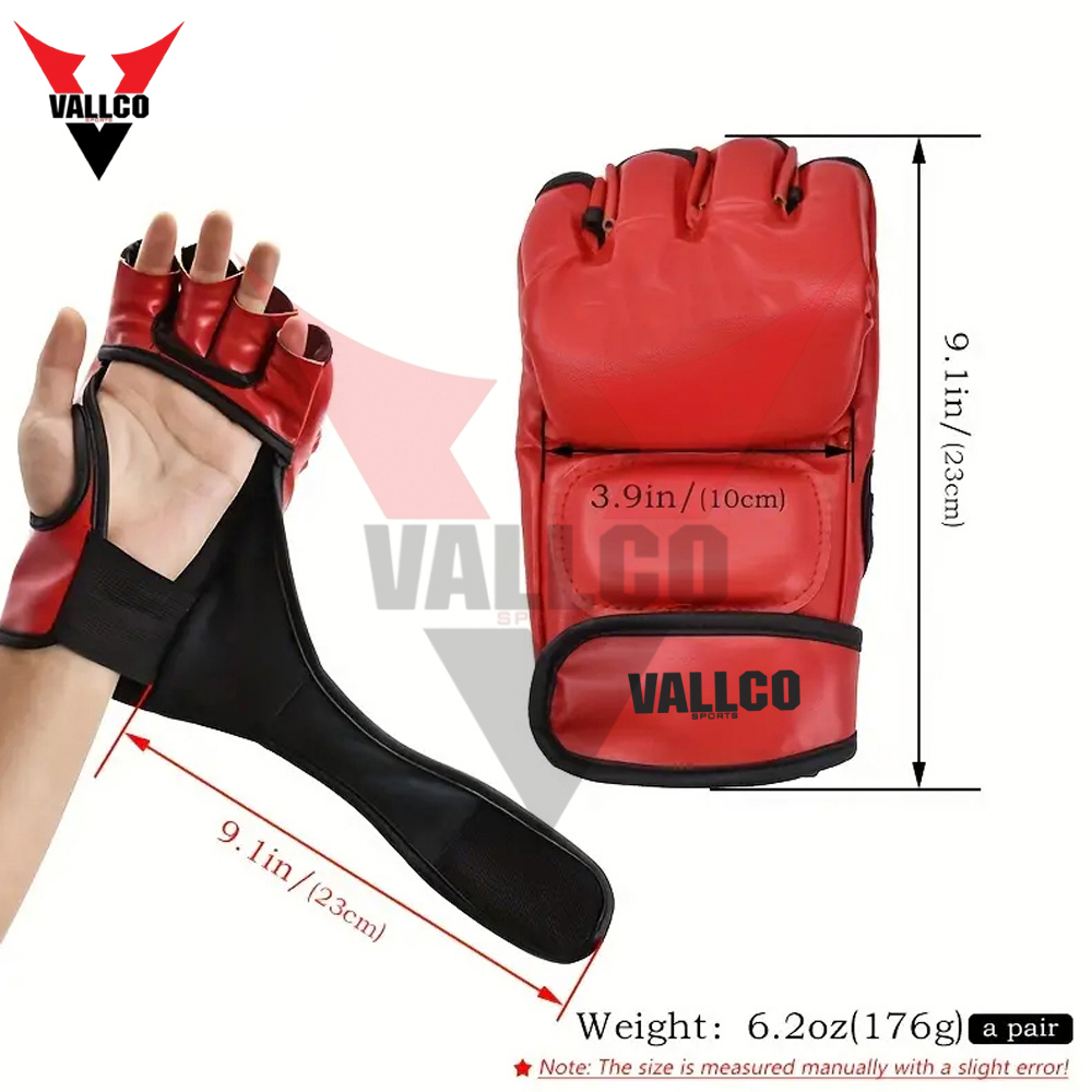 Wholesale Rate Half Finger Training Boxing MMA Gloves,Latest Style Breathable PU Leather MMA Gloves - view 5