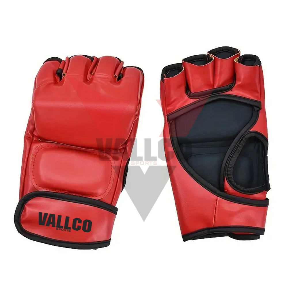 Wholesale Rate Half Finger Training Boxing MMA Gloves,Latest Style Breathable PU Leather MMA Gloves - view 10