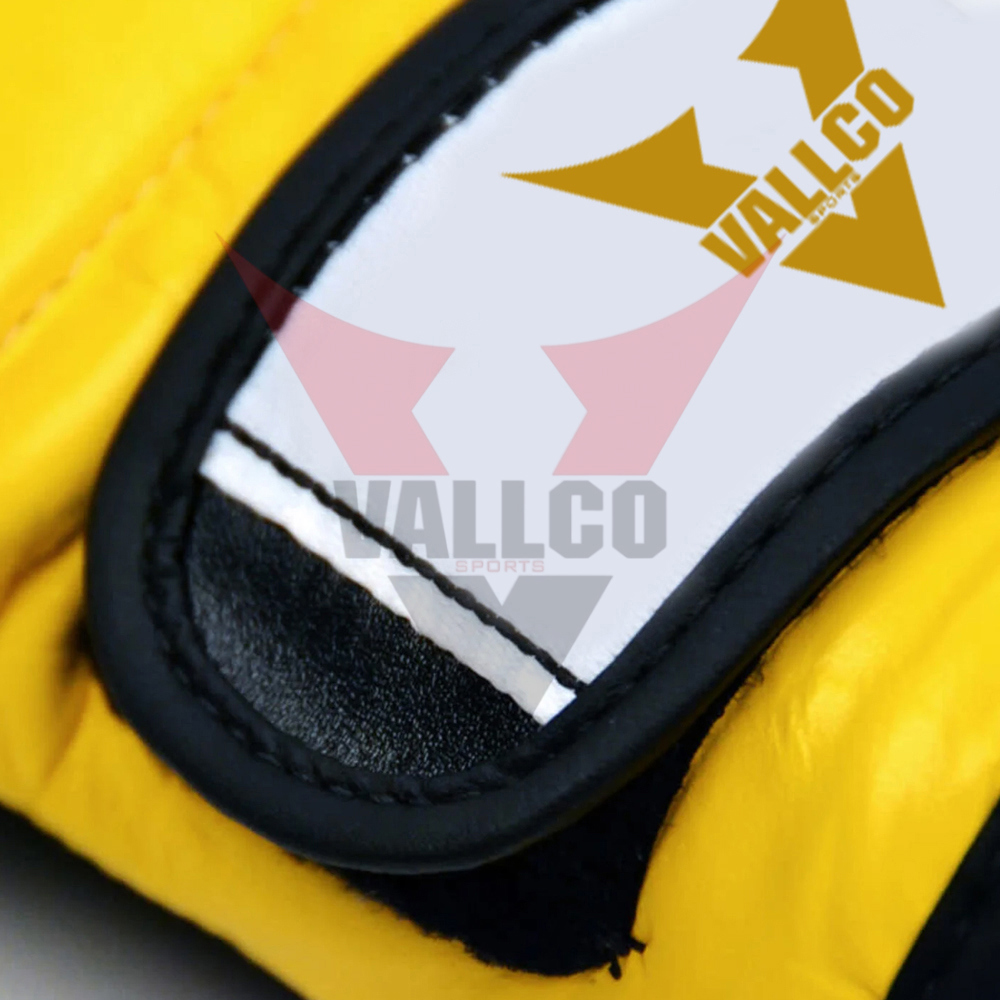 Yellow And Black Color Customization Best Quality Breathable Product Unique Design Boxing MMA Gloves - view 12