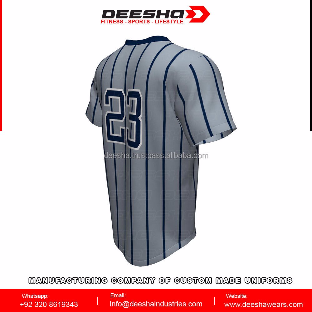 Baseball V Neck Warriors Jersey - view 7