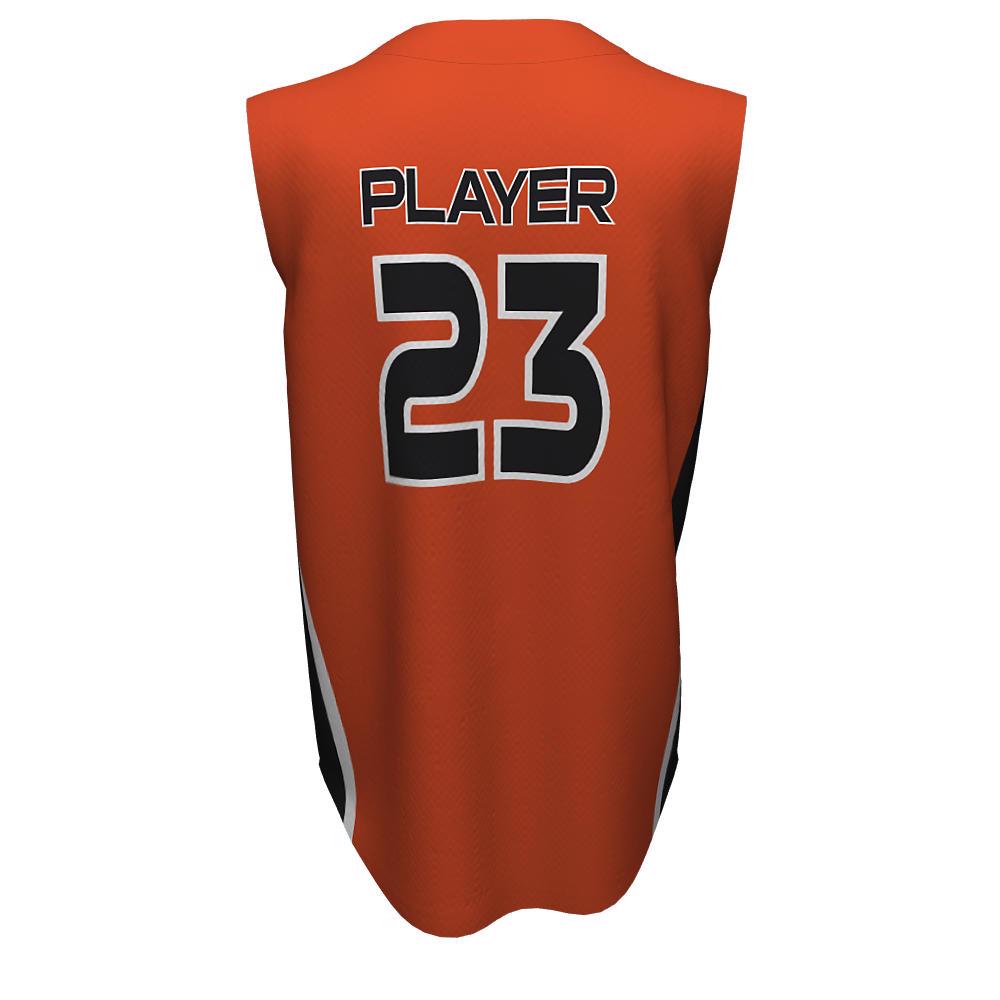 Baseball Full Button Sleeveless Jerseys Shoch - view 6