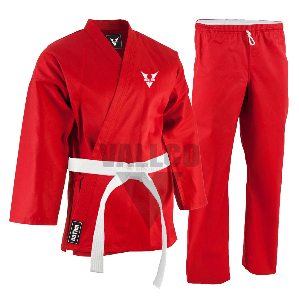 In One Solid Color With Own Logo Print Best Supplier Adult Wear Karate Uniforms - view 8