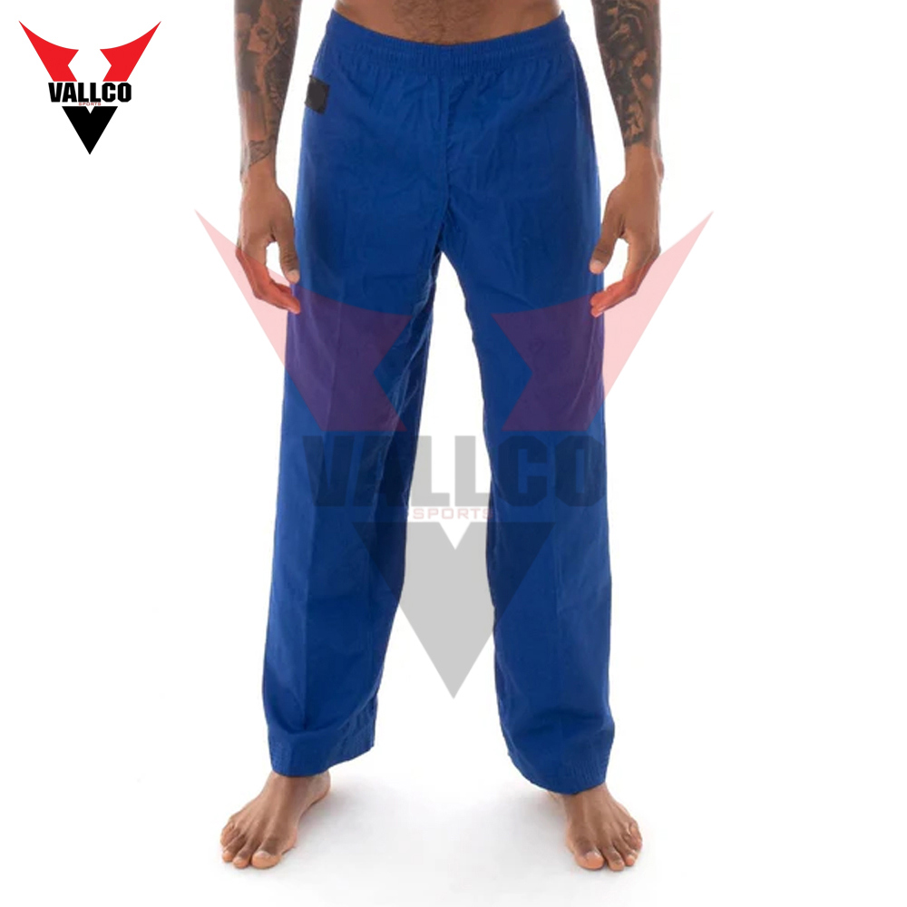 Blue Color Highland Quality With Own Logo Best Supplier Factory Rate Karate Uniforms - view 5