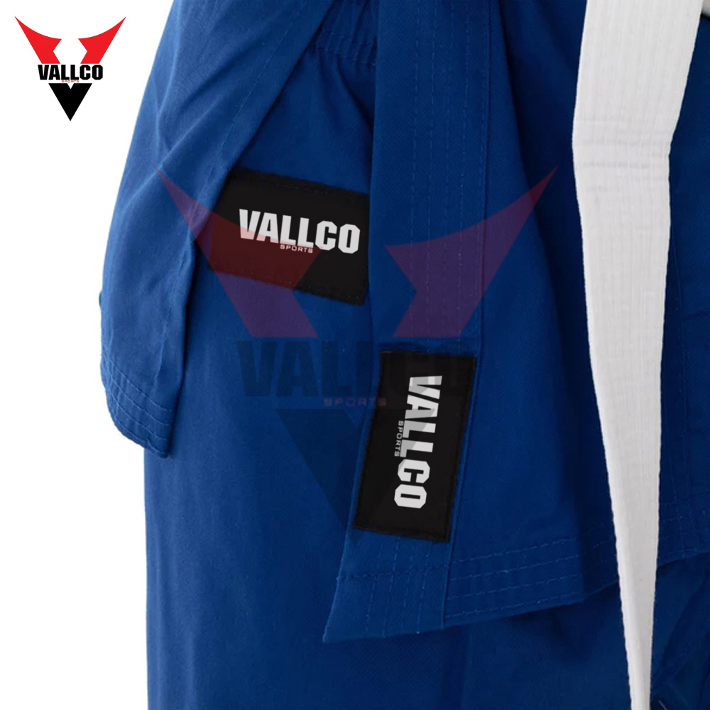Blue Color Highland Quality With Own Logo Best Supplier Factory Rate Karate Uniforms - view 14