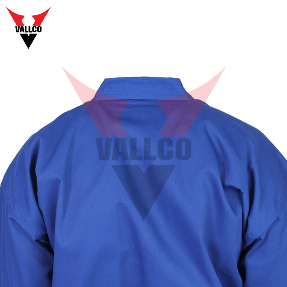 Blue Color Highland Quality With Own Logo Best Supplier Factory Rate Karate Uniforms - view 17