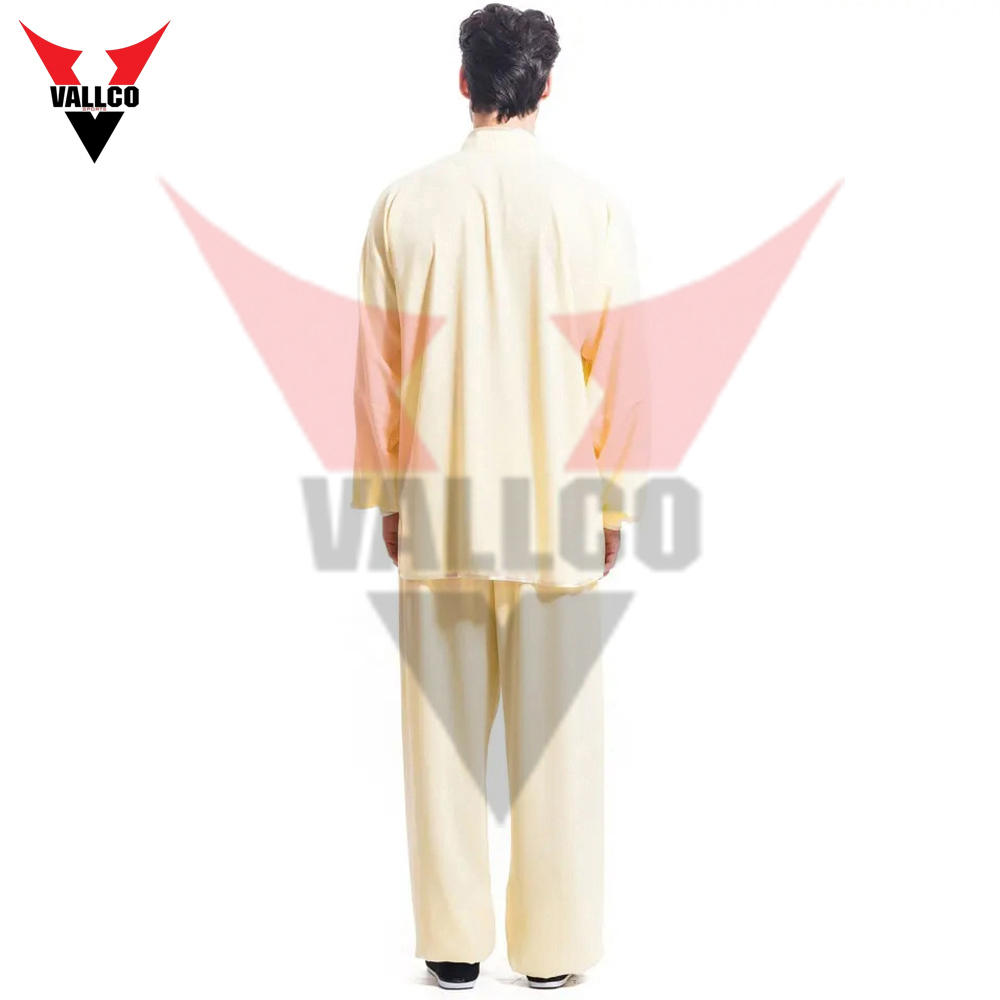 Hot Selling Men Kung Fu Uniform For Training Wear Comfortable Lightweight Kung Fu Suit For Men - view 9