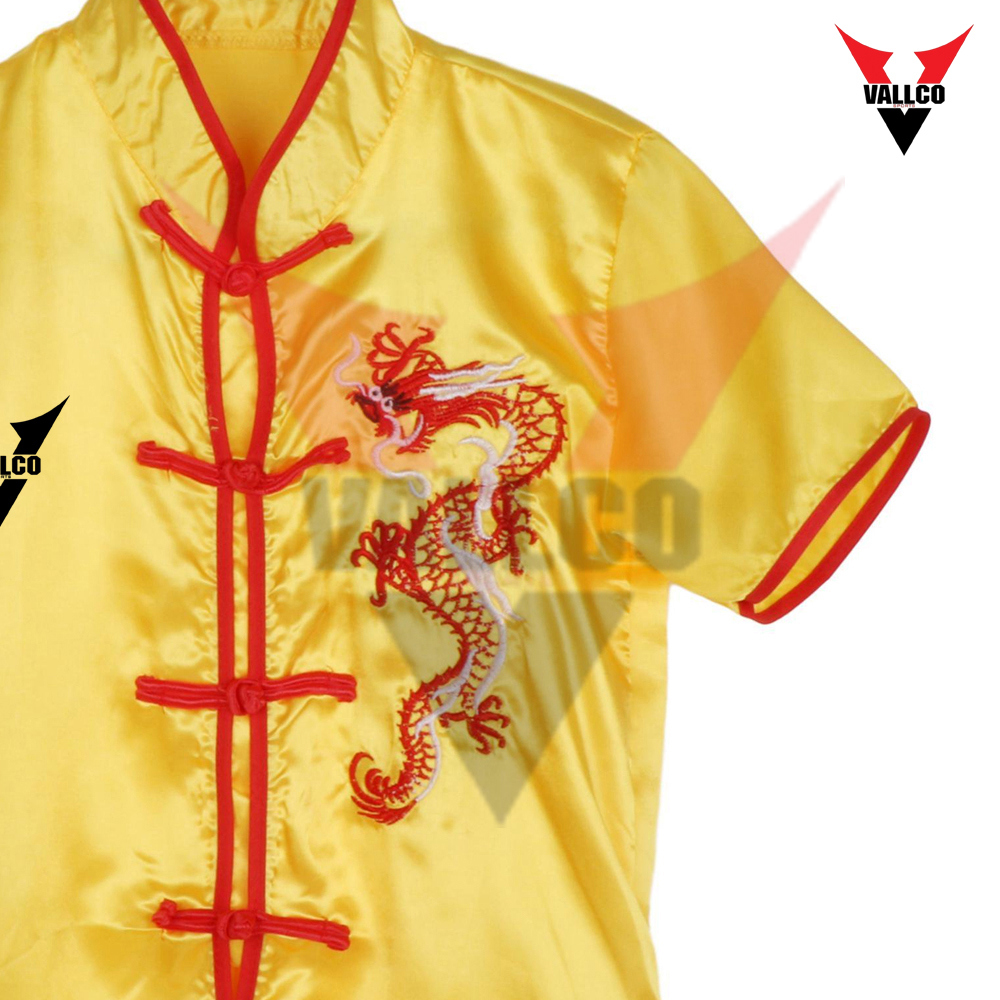 Yellow Color Good Selling Highest Quality Best Material Customized Made Adult Wear Kung Fu Uniform - view 12