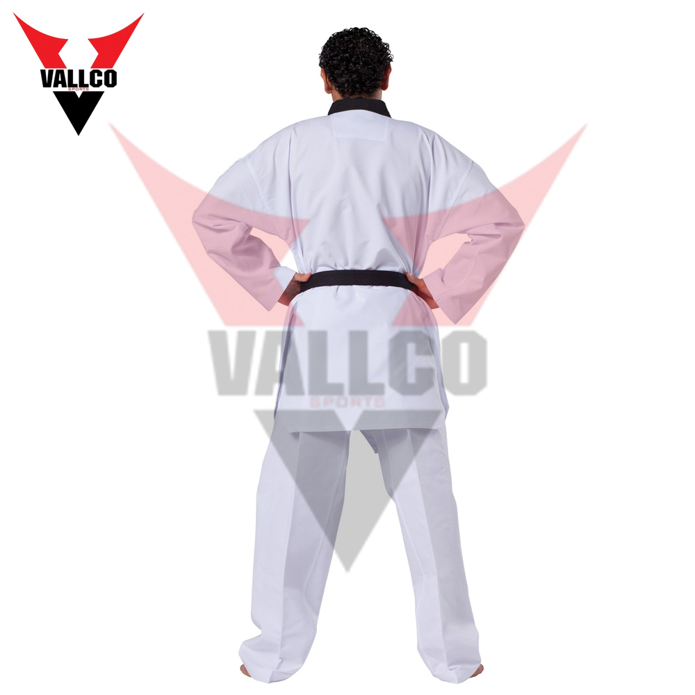 White And Black Color Good Selling Highest Quality Adult Wear Newest Taekwondo Uniform - view 4