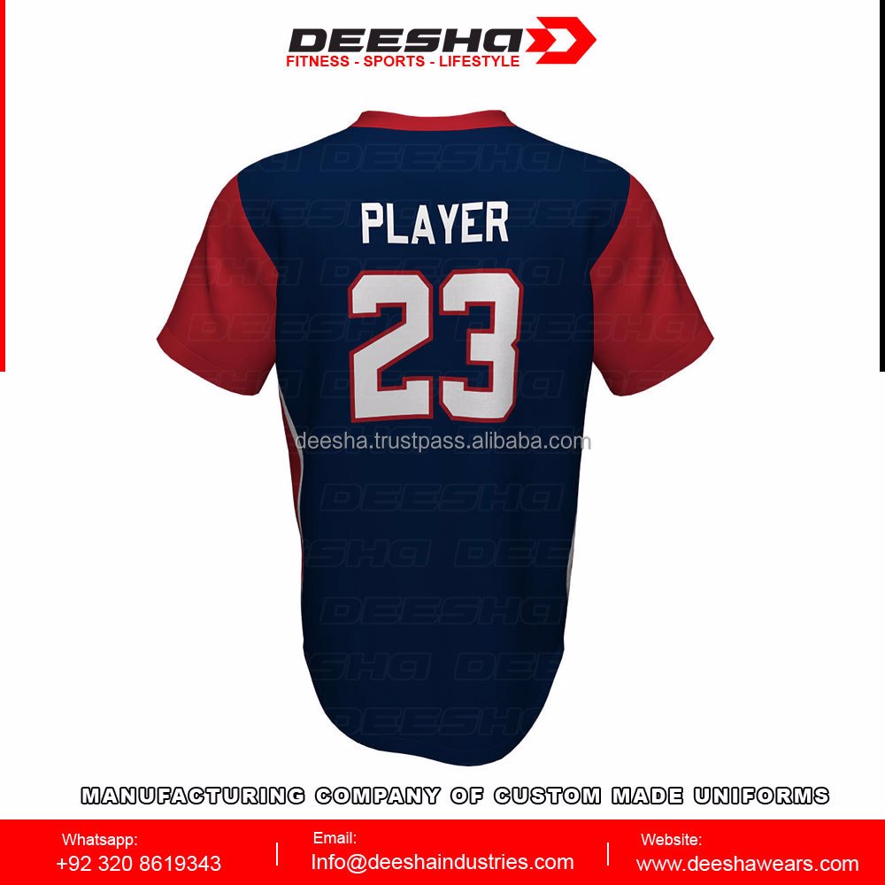 Baseball V Neck Indians Jersey - view 3