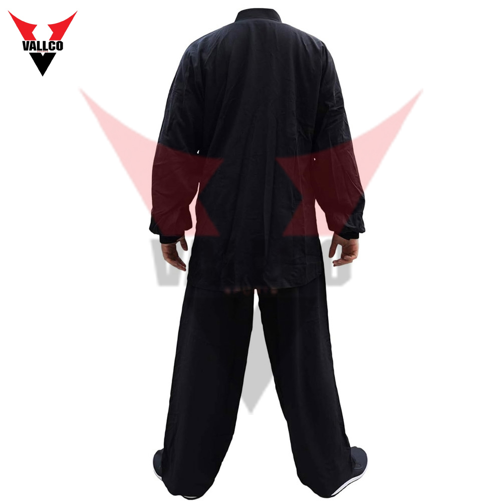 lack Color Best Material Wholesale Rate Newest Design Adult Wear Premium Quality Kung Fu Uniform - view 7