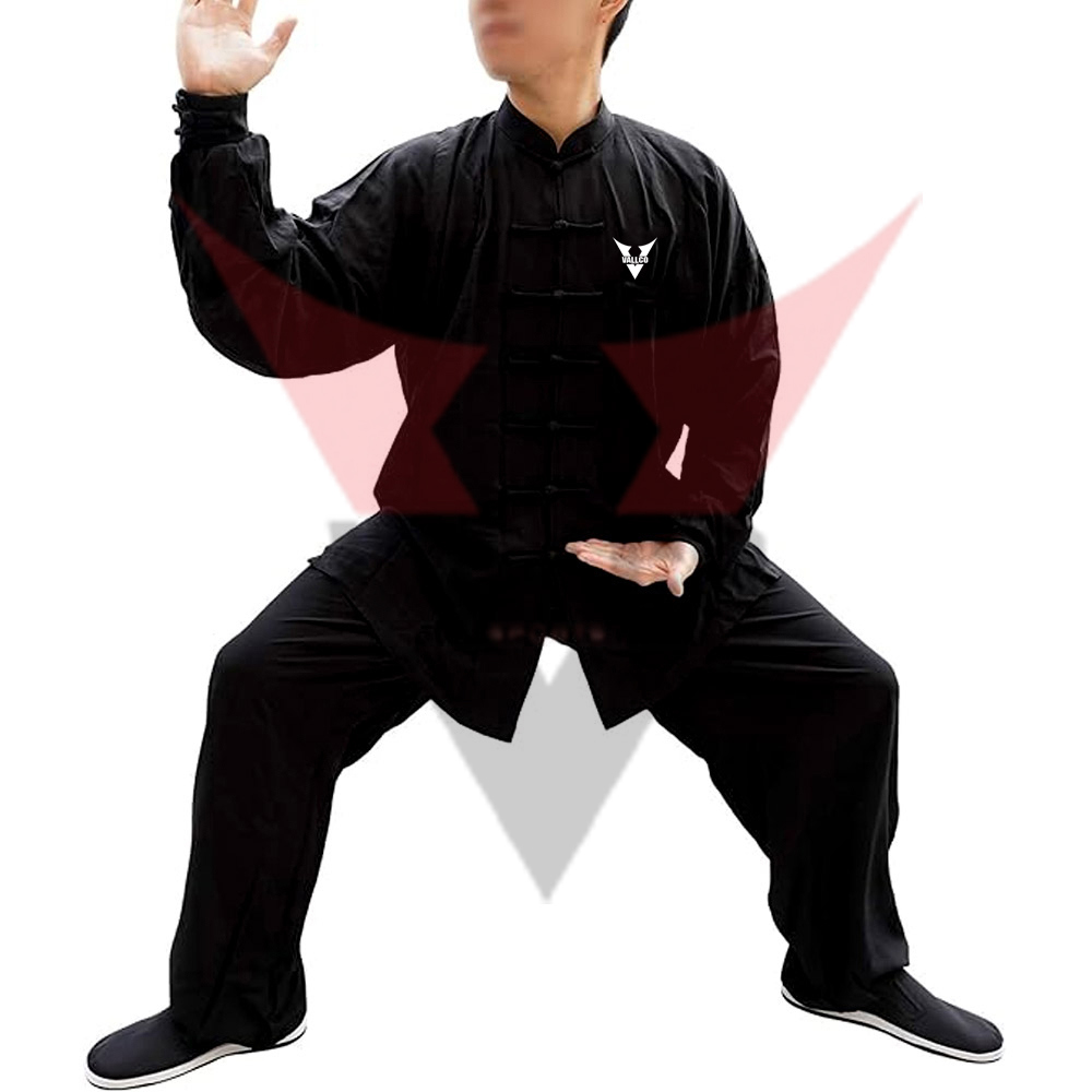 lack Color Best Material Wholesale Rate Newest Design Adult Wear Premium Quality Kung Fu Uniform - view 8