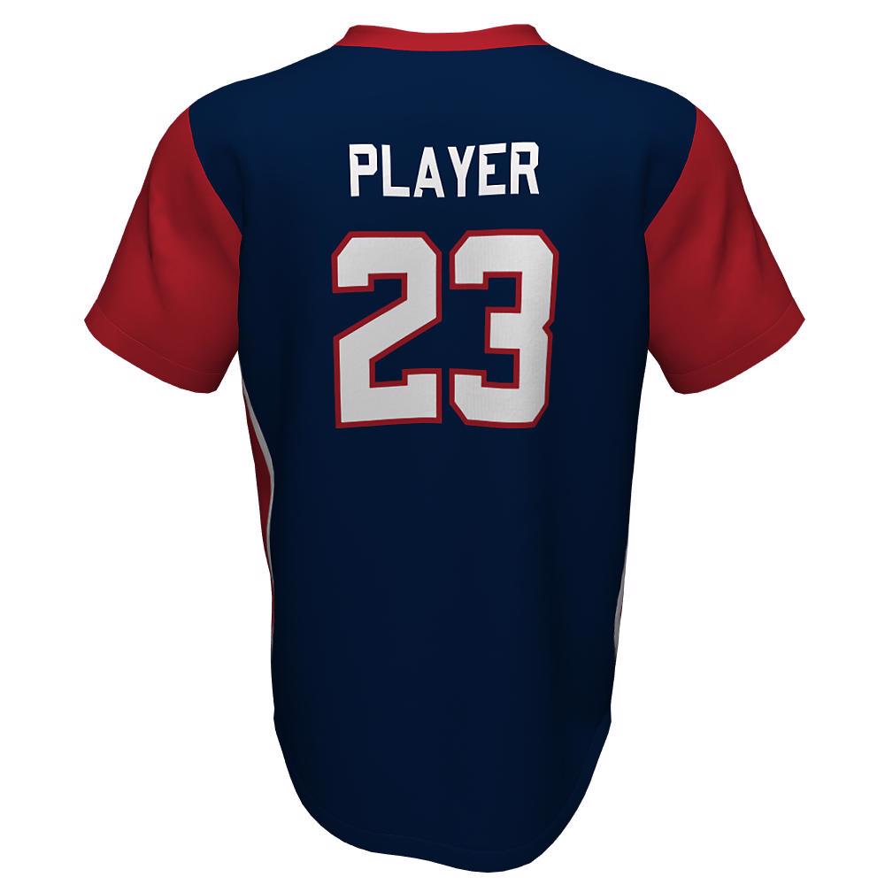 Baseball V Neck Indians Jersey - view 6