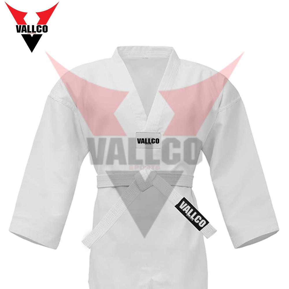 Taekwondo Uniform For Adults And Children Full White Color Martial Arts Wear Taekwondo Suits - view 10