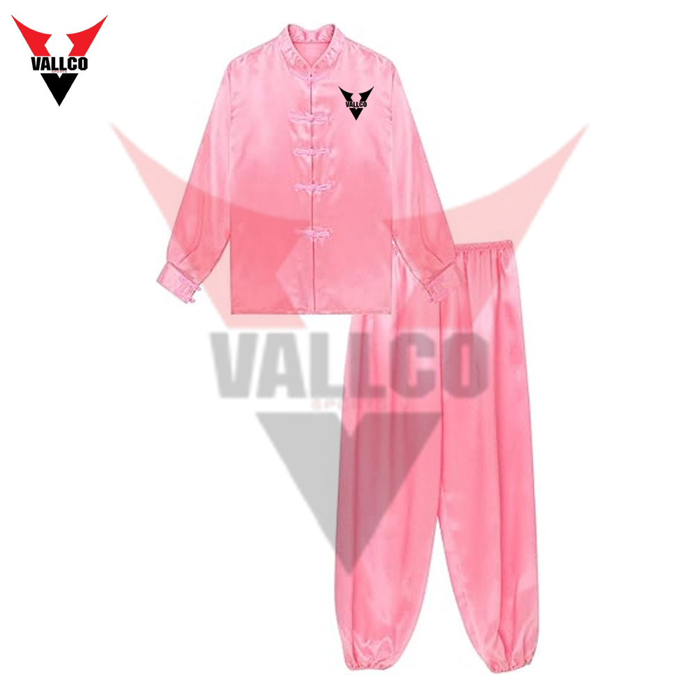  Pink Color New Arrival Customization Logo Print Adult Wear Latest Style Kung Fu Uniform - view 6