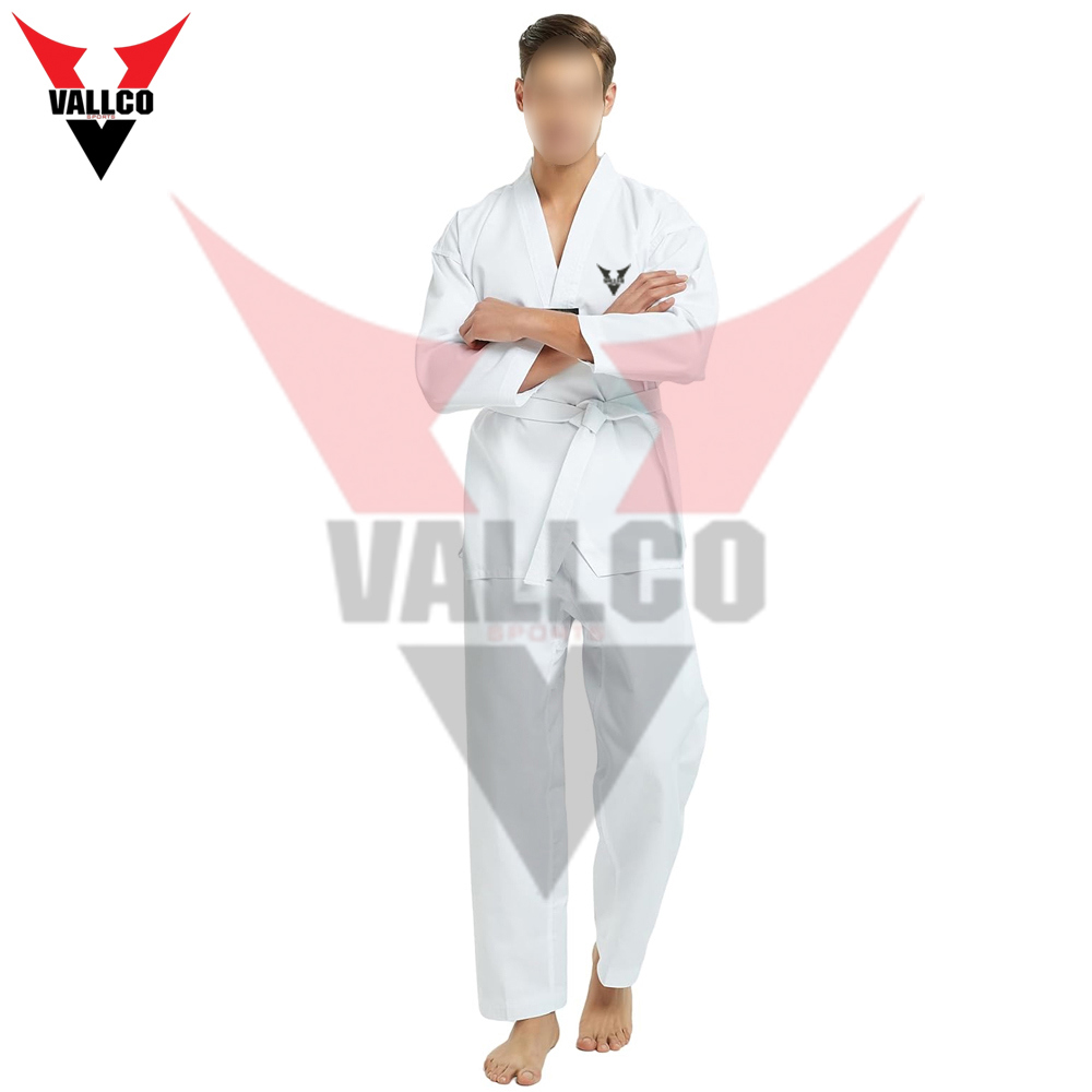 Medium Weight 100% Cotton Durable New Arrival Stylish Design Taekwondo Uniform - view 2