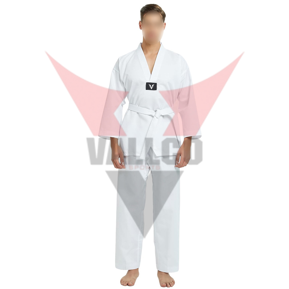 Medium Weight 100% Cotton Durable New Arrival Stylish Design Taekwondo Uniform - view 10