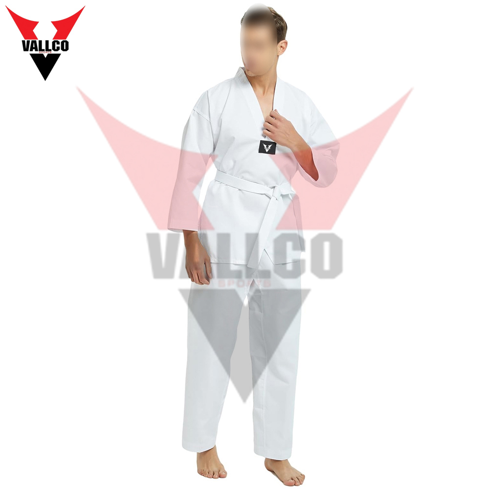 Medium Weight 100% Cotton Durable New Arrival Stylish Design Taekwondo Uniform - view 11