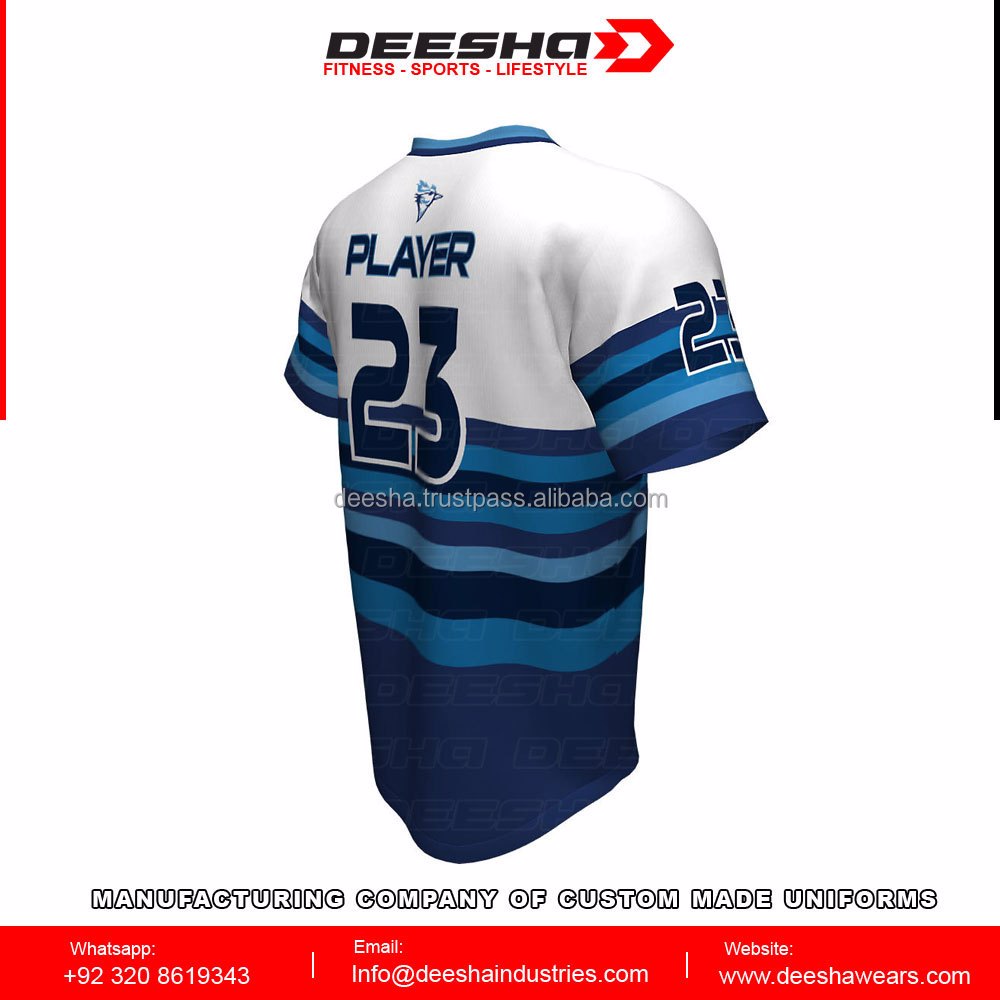Baseball V Neck Blue Jays Jersey - view 2