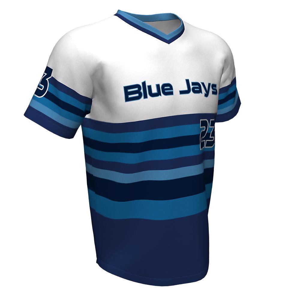 Baseball V Neck Blue Jays Jersey - view 5