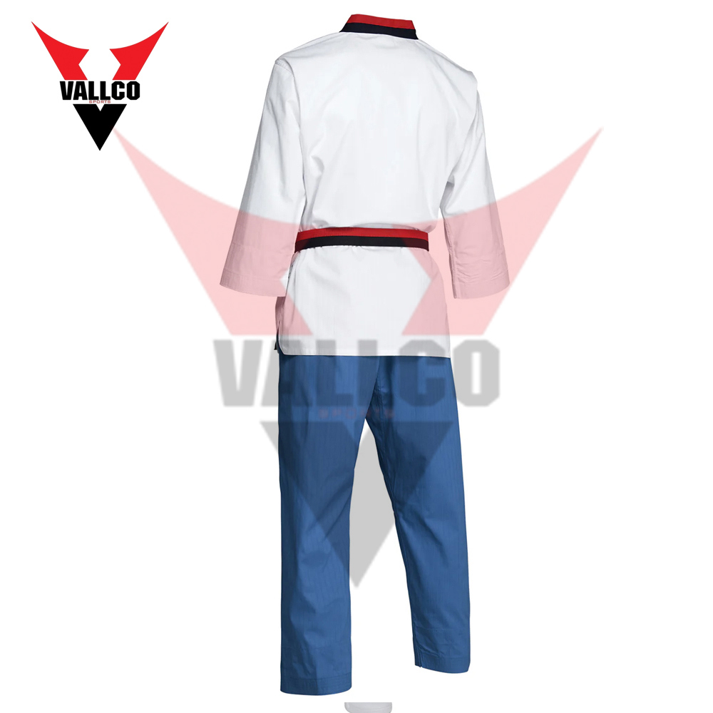 Best Supplier High Quality Cotton Polyester For Training Mid Weight Taekwondo Uniform For Adults - view 10