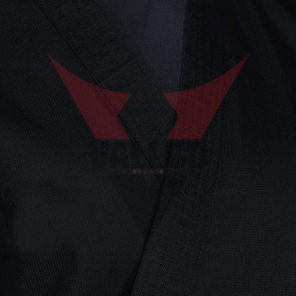 In One Solid Black Color Highland Quality Comfortable Men Wear Taekwondo Uniform - view 5