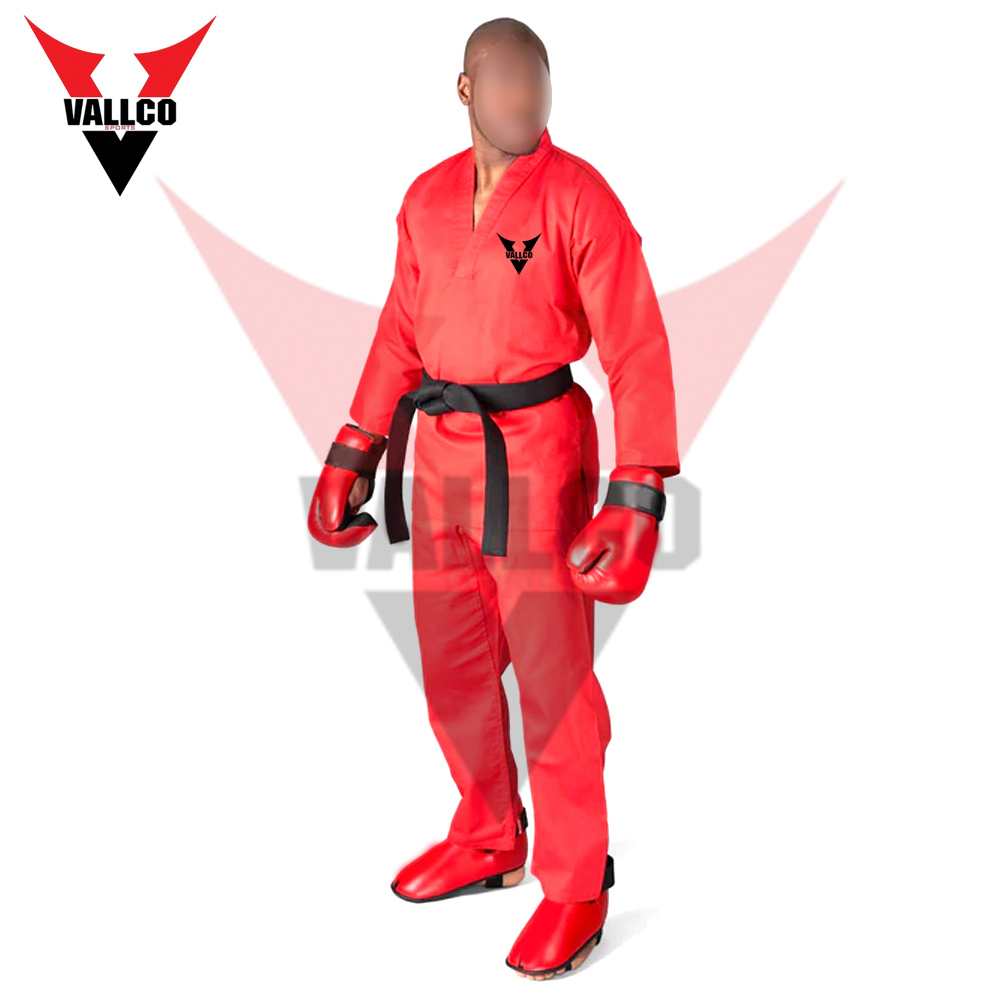  Solid Color Best Selling Premium Quality Breathable Newest Design Men Wear Taekwondo Uniform - view 4