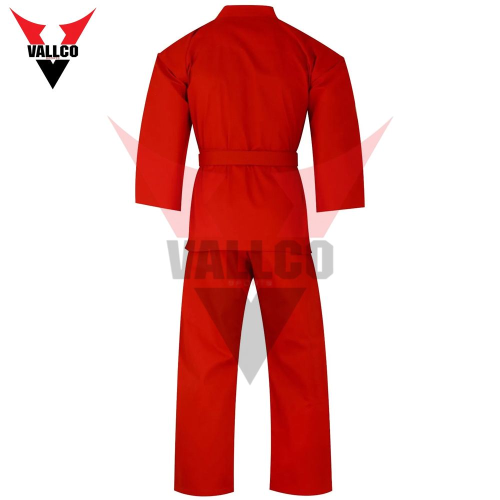  In Red Color Adult Wear Light Weight Good Selling Best Soft Material Fighting Taekwondo Uniform - view 7