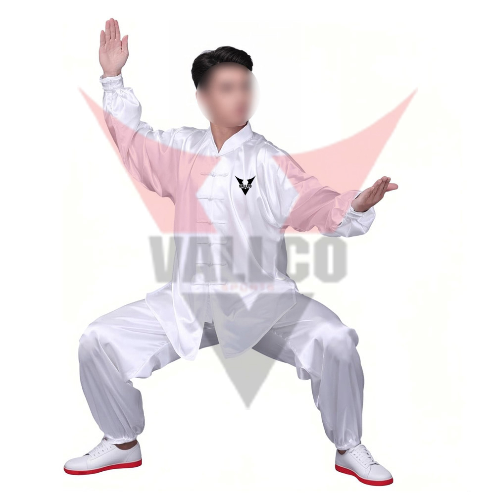 White Color Good Selling Hand Made MMA Fighting Wear Martial Art Kung Fu Uniform - view 14