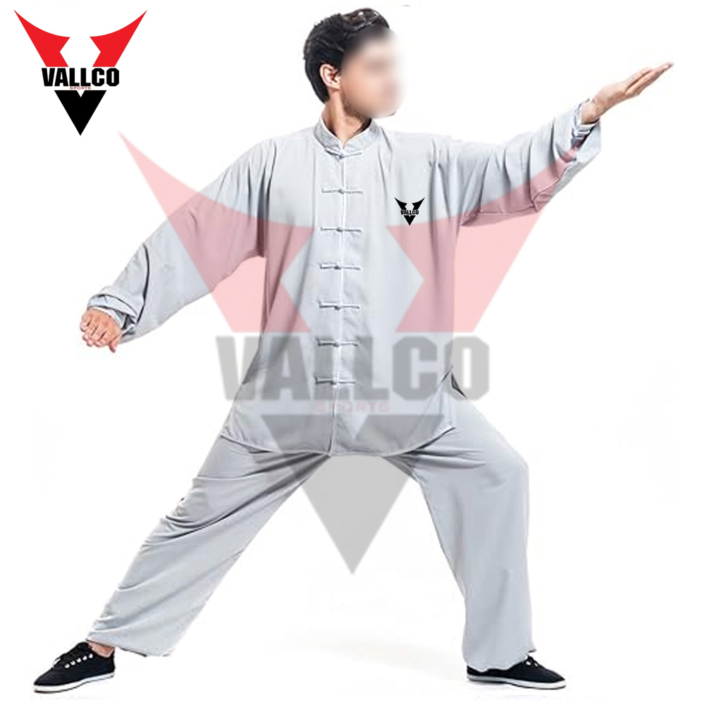 Men's Kung Fu Tai Chi Uniform Cotton Silk Material Highest Quality Adult Wear Kung Fu Uniform - view 5