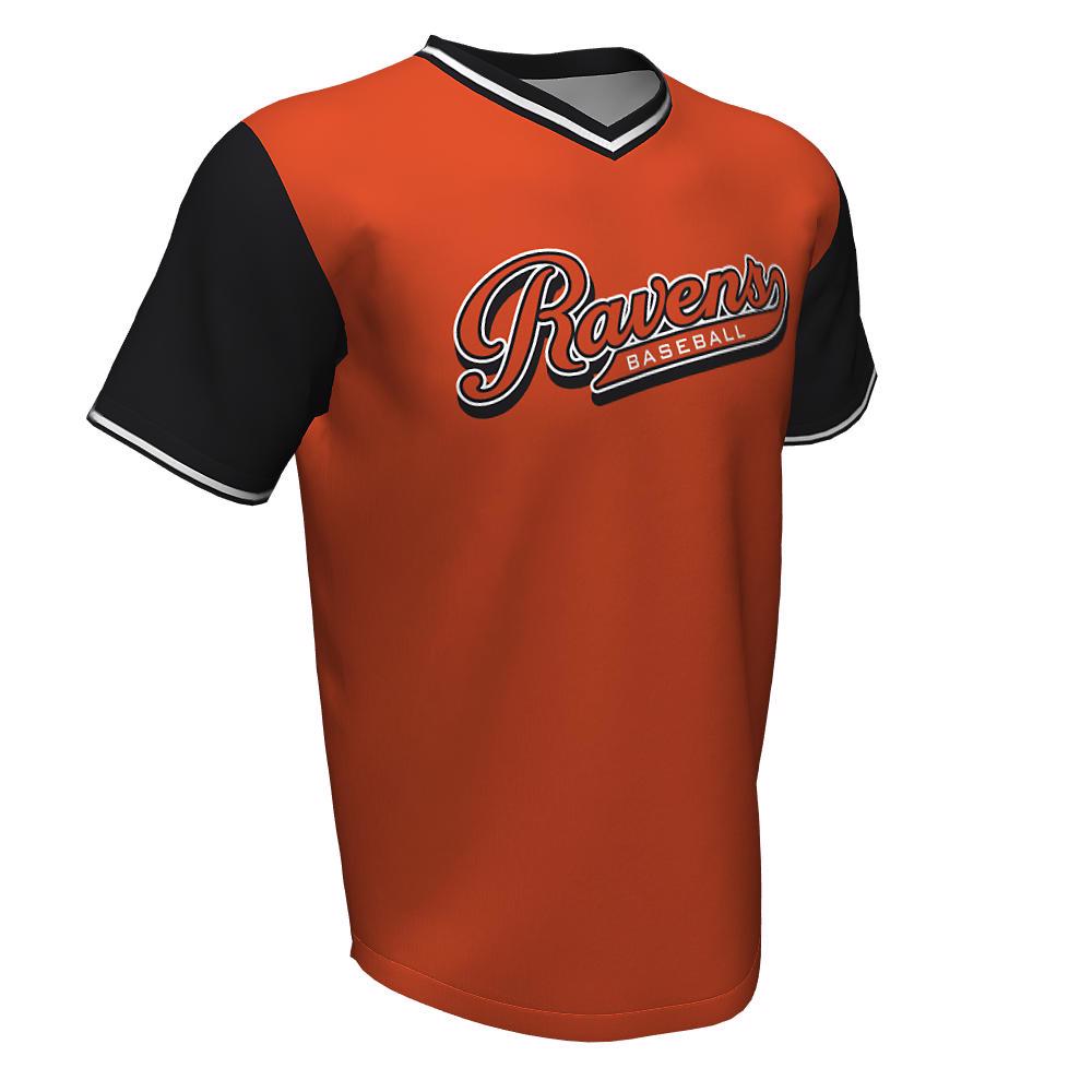 Baseball V Neck Ravens Jersey - view 5