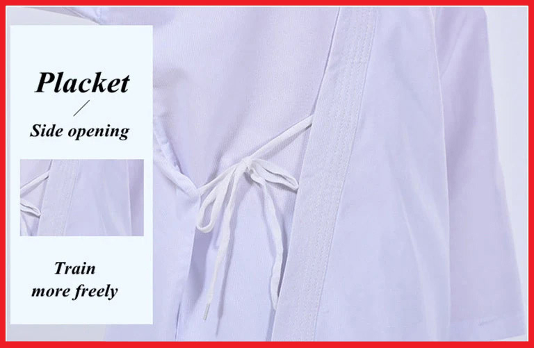 White Color Medium Weight 100% Cotton Durable New Arrival Stylish Design Karate Uniform - view 13