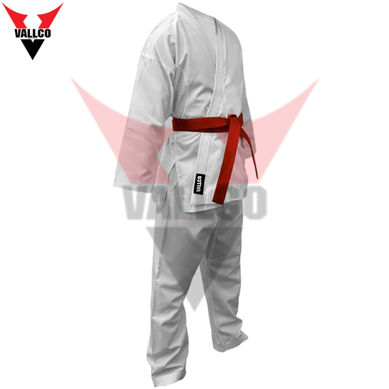 White Color Medium Weight 100% Cotton Durable New Arrival Stylish Design Karate Uniform - view 18
