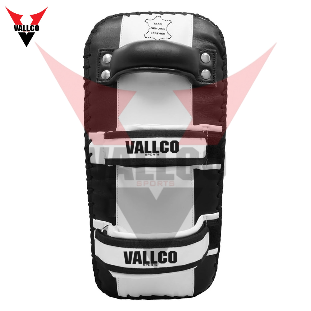 Black , White Color Good Selling Thick Material PU Leather Customized Logo Print Boxing Kick Shield - view 8