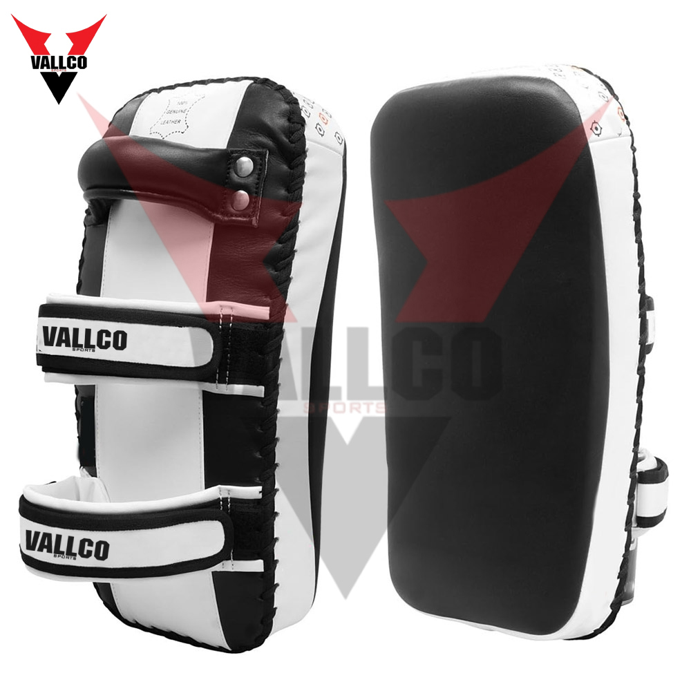 Black , White Color Good Selling Thick Material PU Leather Customized Logo Print Boxing Kick Shield - view 12