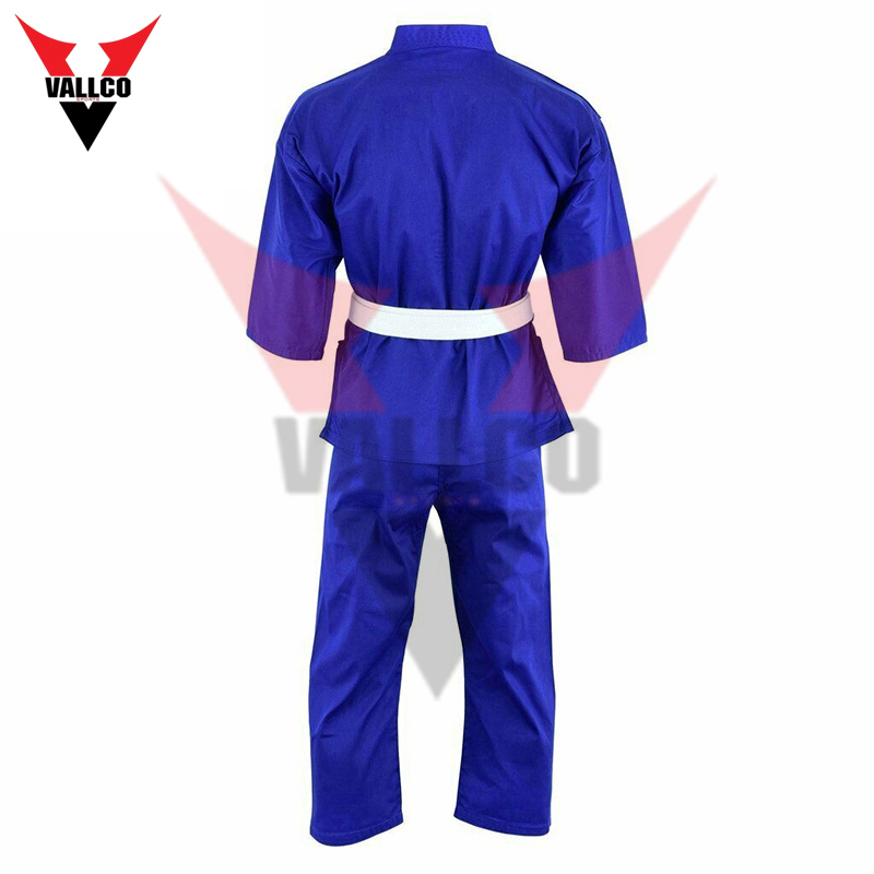 Top Quality 100% Cotton Fabric Men Karate Suit In Wholesale Martial Arts Wear Karate Uniform - view 3