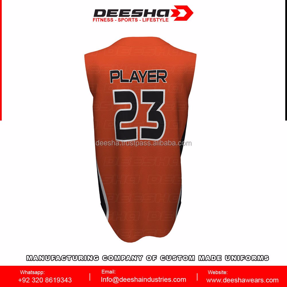 Baseball Full Button Sleeveless Jerseys Shoch - view 3