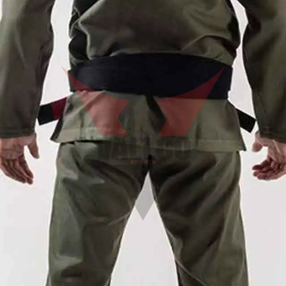 Olive Color Top Quality Martial Art Wear Best Price Customized Made Adult Wear Karate Uniforms - view 5