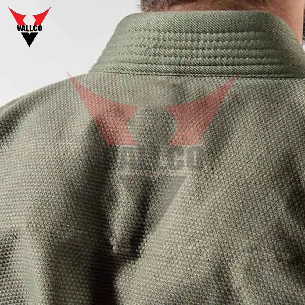 Olive Color Top Quality Martial Art Wear Best Price Customized Made Adult Wear Karate Uniforms - view 11