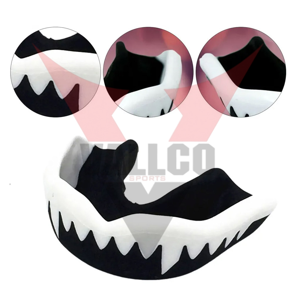 Black And White Men Boxing Mouth Guards Men Training Wear In Different Style Mouth Guards - view 6