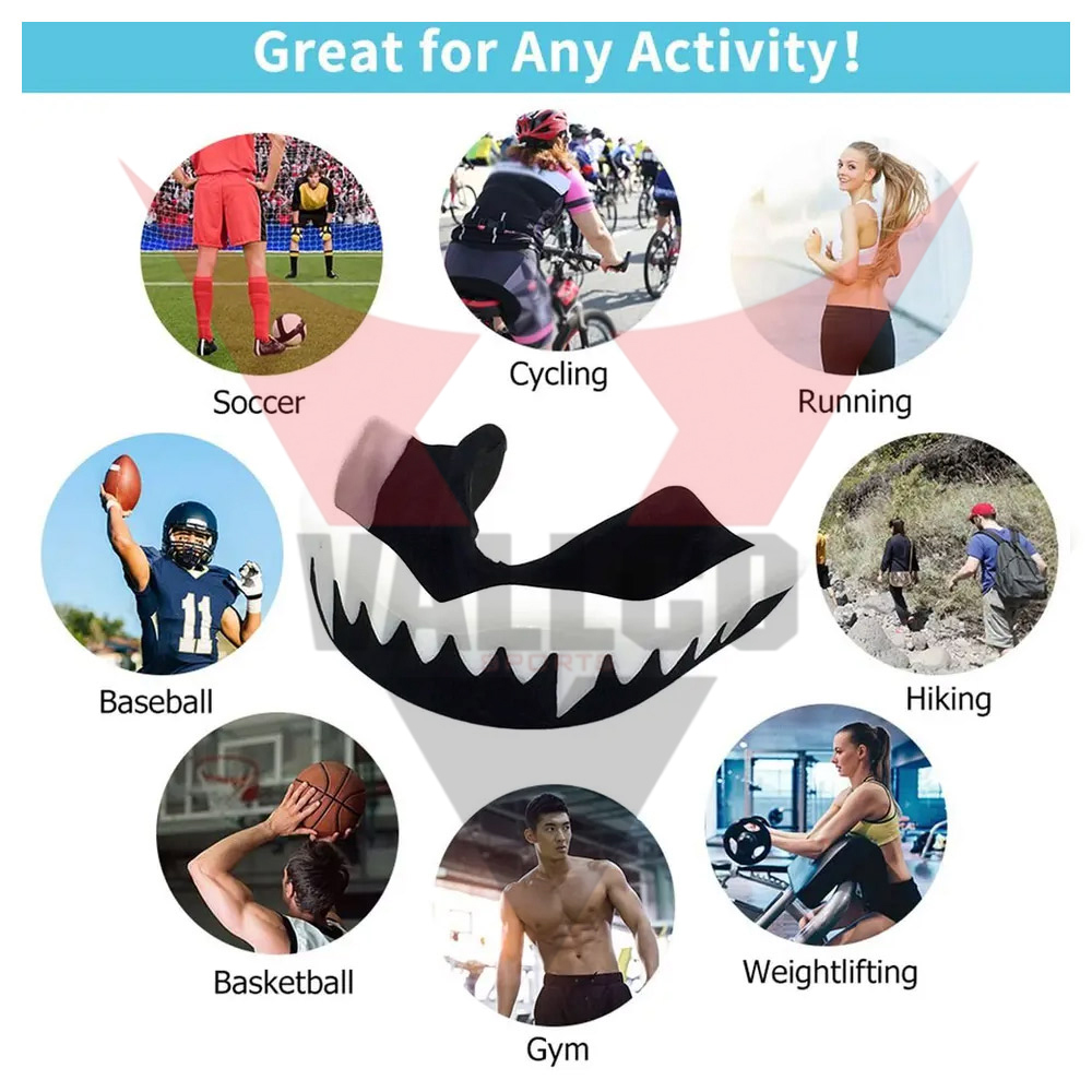 Black And White Men Boxing Mouth Guards Men Training Wear In Different Style Mouth Guards - view 7