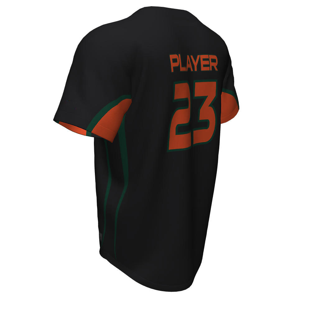 Baseball 2 Button Miami Jersey - view 8