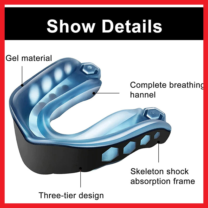 Hot Selling Teeth Sports Protective Boxing Mouth Guards Fighting Wear Exercise For Men Mouth Guards - view 12
