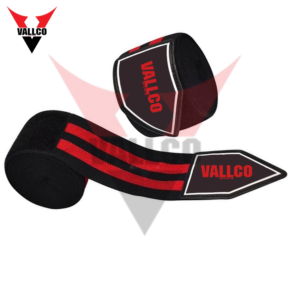 Black Red Color Wholesale Rate Different Design Wrist Support Bands Fight Boxing Hand Wraps  - view 9