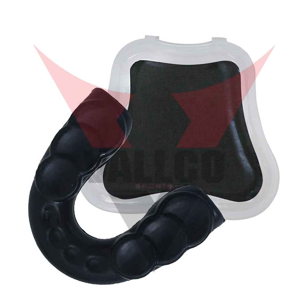 Make Your Own Latest Factory Rate Newest Design Black Color 2025 Best Supplier Boxing Mouth Guards - view 11