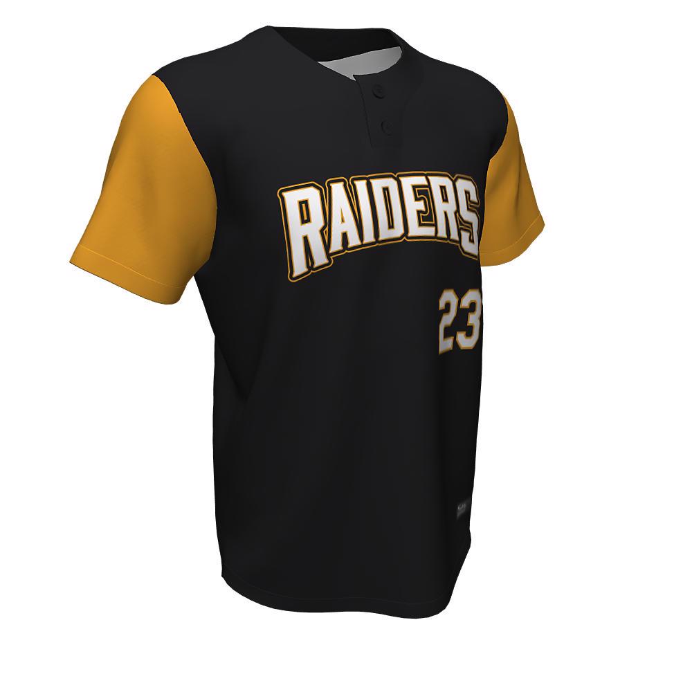 Baseball 2 Button Raiders Jersey - view 5