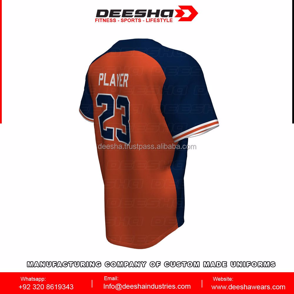 Baseball 2 Button Tigers Jersey - view 2