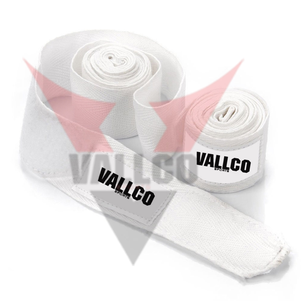 White Color With Own Logo Print Best Supplier Customized Premium Quality Hand Wraps